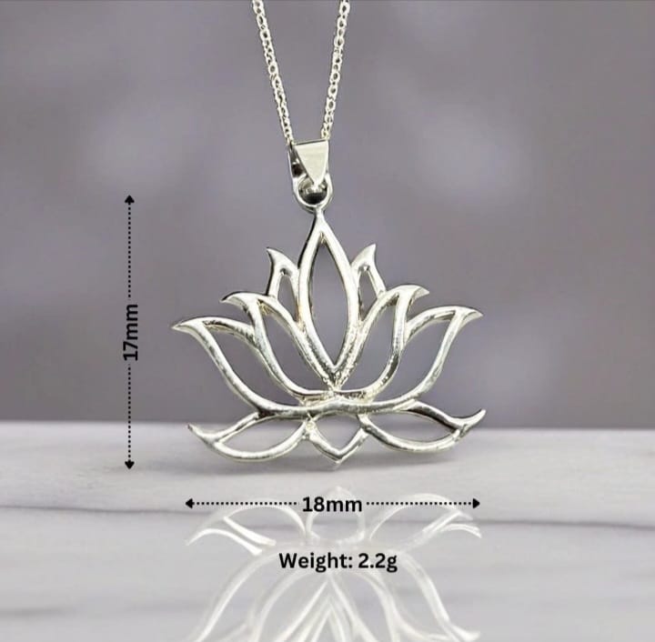 Lotus 925 Silver Pendent