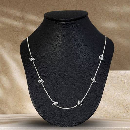 Six Flower Necklace