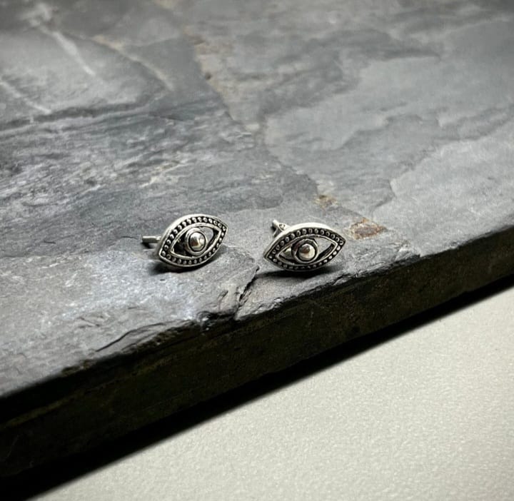 Evil Eye Stud Earring