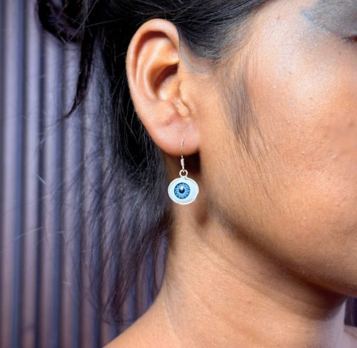 Evil Eye 3D Earring