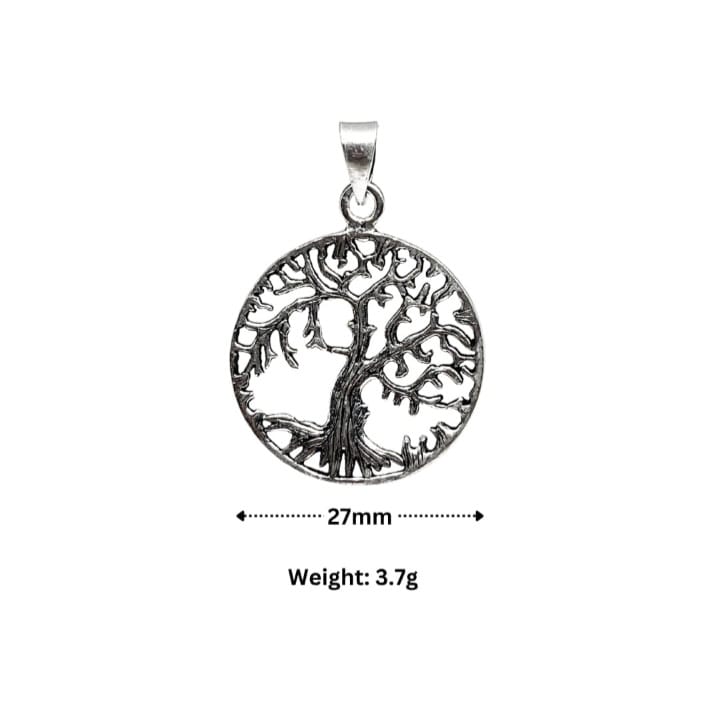 Tree Of Life Circle Pendent