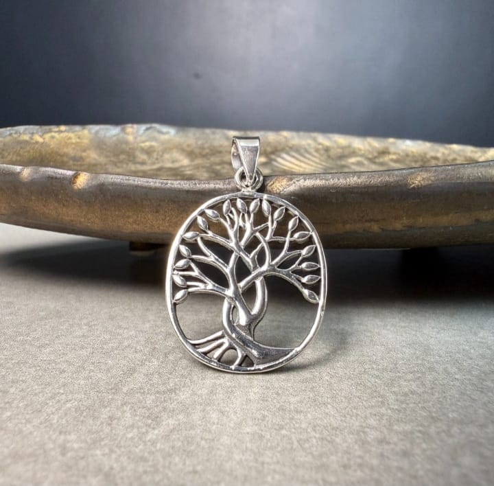 Oval Tree Of Life Pendent
