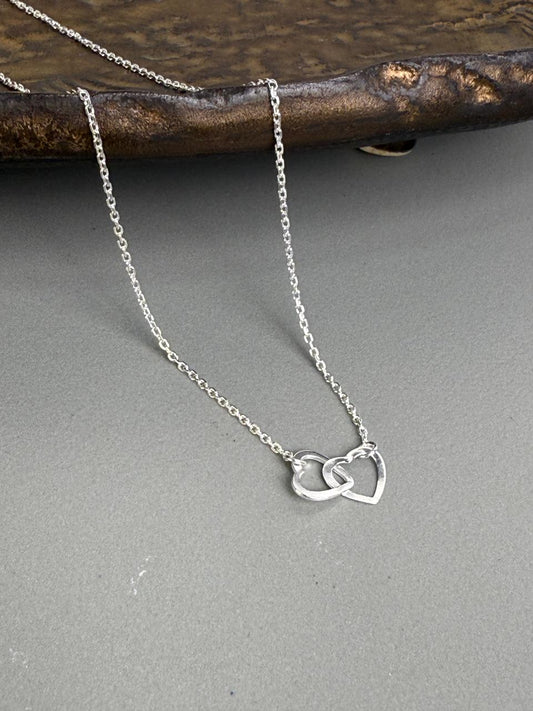 Dual harts Necklace