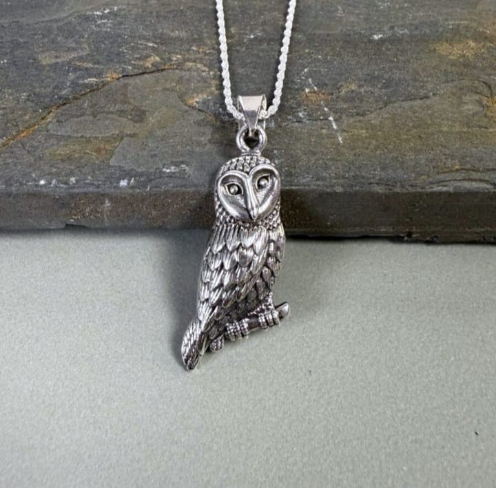 Owl Of Eternite  Pendant