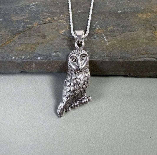 Owl Of Eternite  Pendant