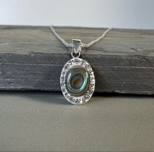 Eternal Ovel Cluster Pendant