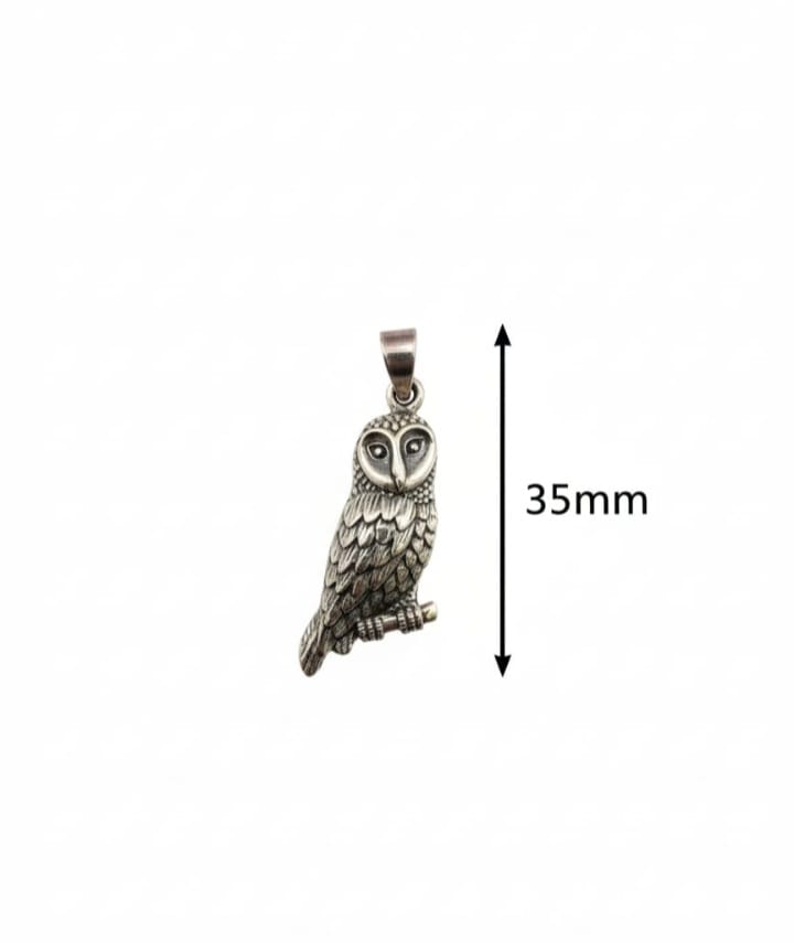 Owl Of Eternite  Pendant