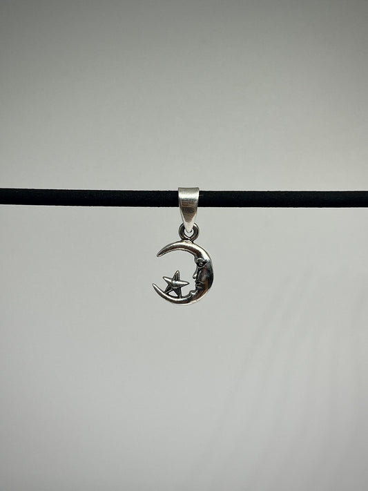 Moon & Star Pendant